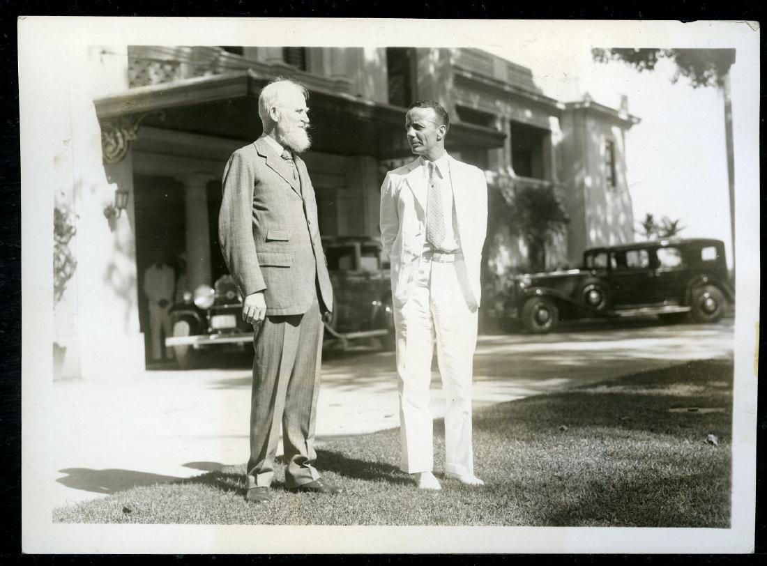 1933 George Bernard Shaw Original Photograph (1 of 2)