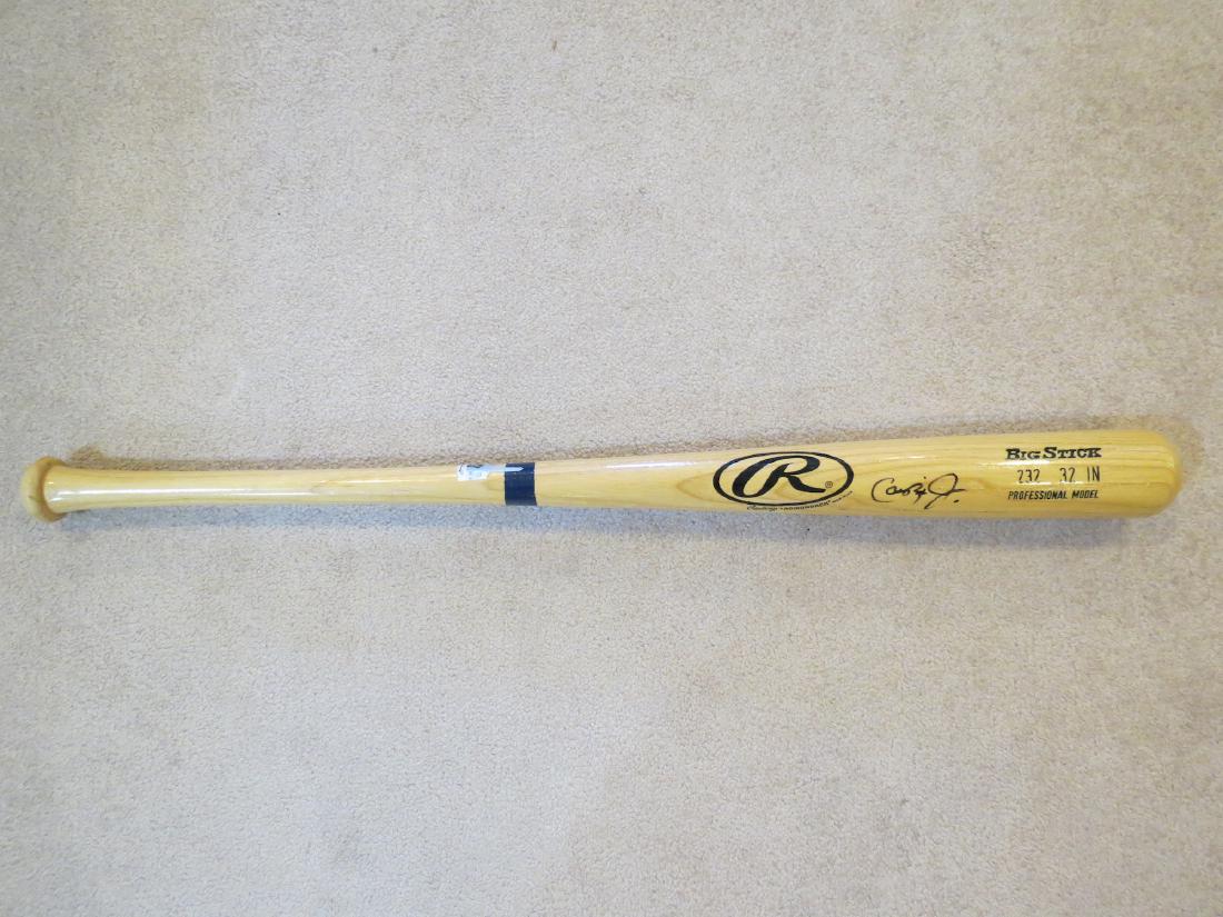 Cal Ripken Jr Signed Full Size Baseball Bat (1 of 3)