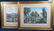 (2) Currier and Ives Central Park NY Lithographs Framed - 2
