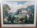 Currier and Ives Life in the Country Lithograph Framed - 2