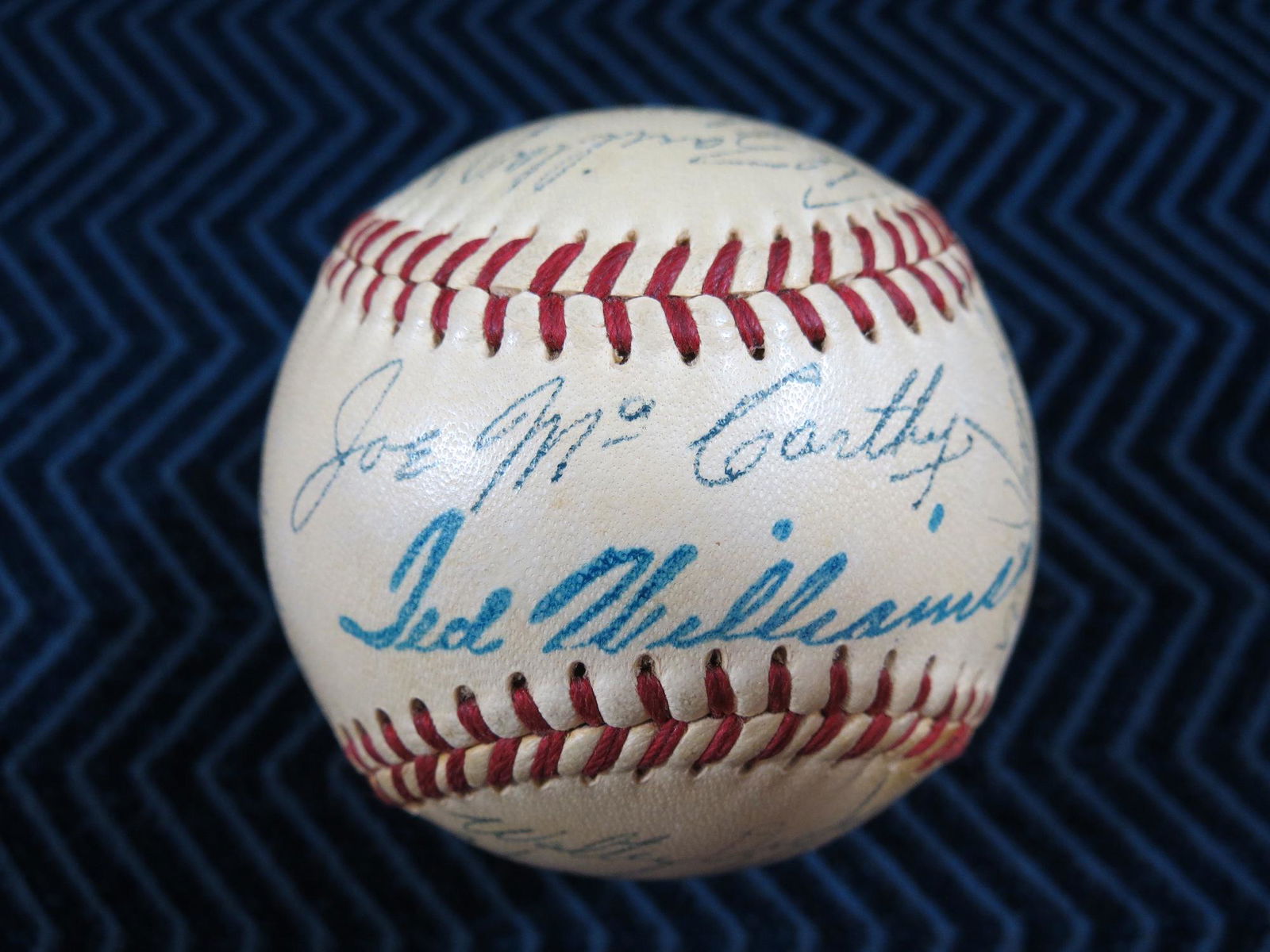 1950 Joe McCarthy Signed Red Sox Team Baseball (1 of 6)