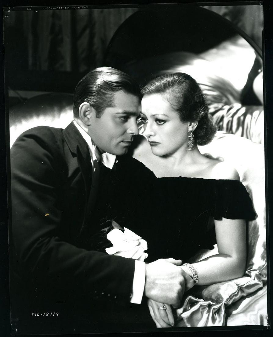 Clark Gable Hollywood Photo by George Hurrell: Printed directly from the negative, sold through the estate of George Hurrell (stamped on back). Dates from the past 20-30 years. 8.25 x 11.