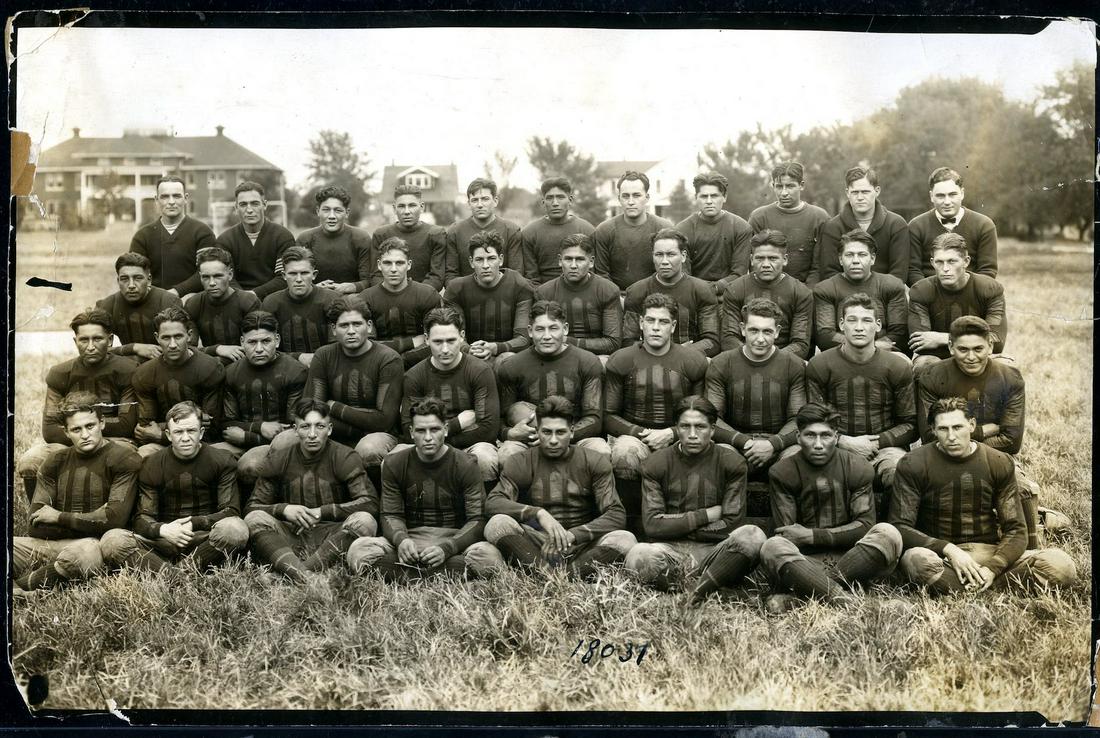 1925 Haskell Indians Native American Football Team (1 of 2)