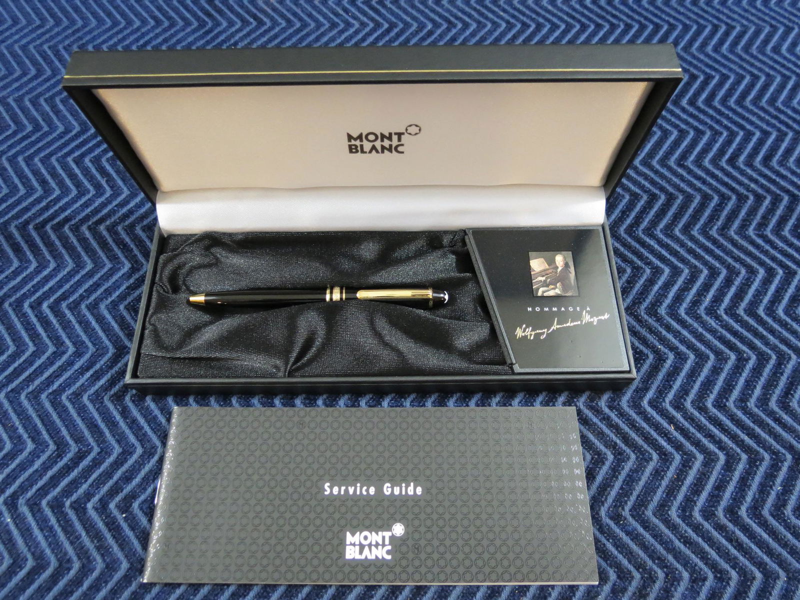 MONT BLANC 116 MOZART BALLPOINT PEN (1 of 4)
