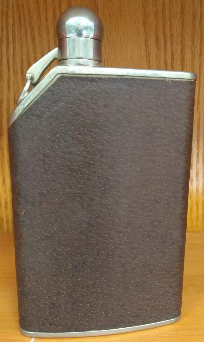 Vintage GUCCI Flask-Engraved J.F.G. 8 oz. (1 of 6)