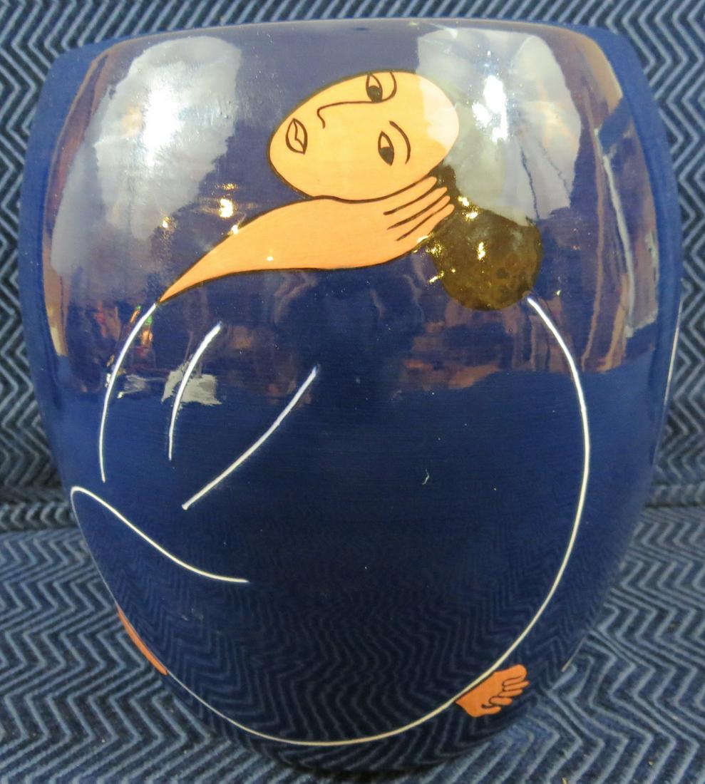 Native American RC Gorman Ltd Ed Ceramic Vase #79/100 (1 of 11)