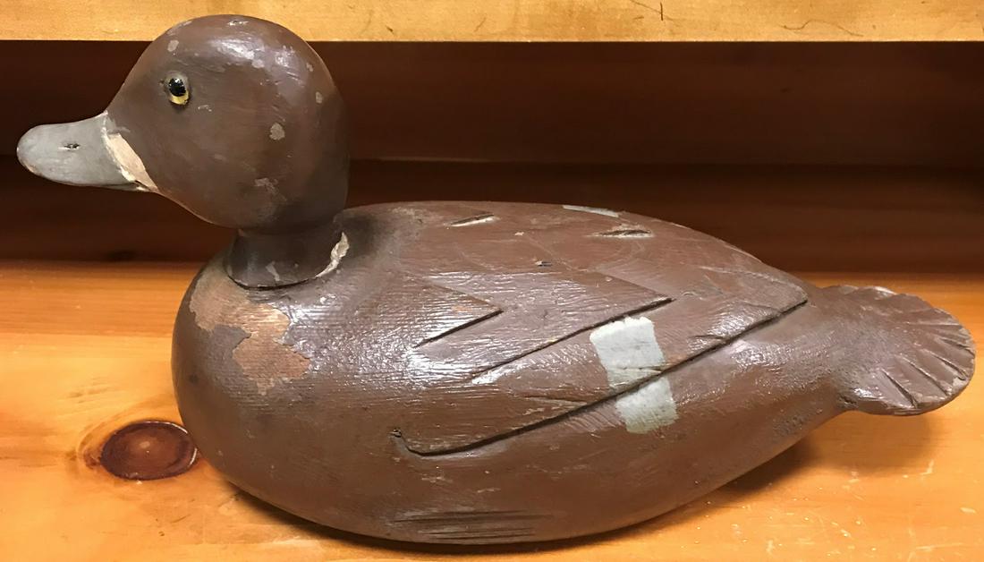 Quebec Blue Bill Hen-Canada Decoy (1 of 6)