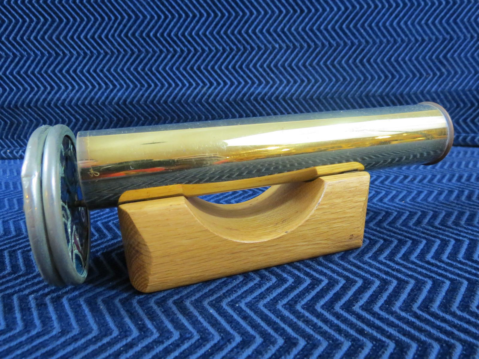 Janice Chesnik Signed Art Glass Kaleidoscope Dated 1992 (1 of 7)