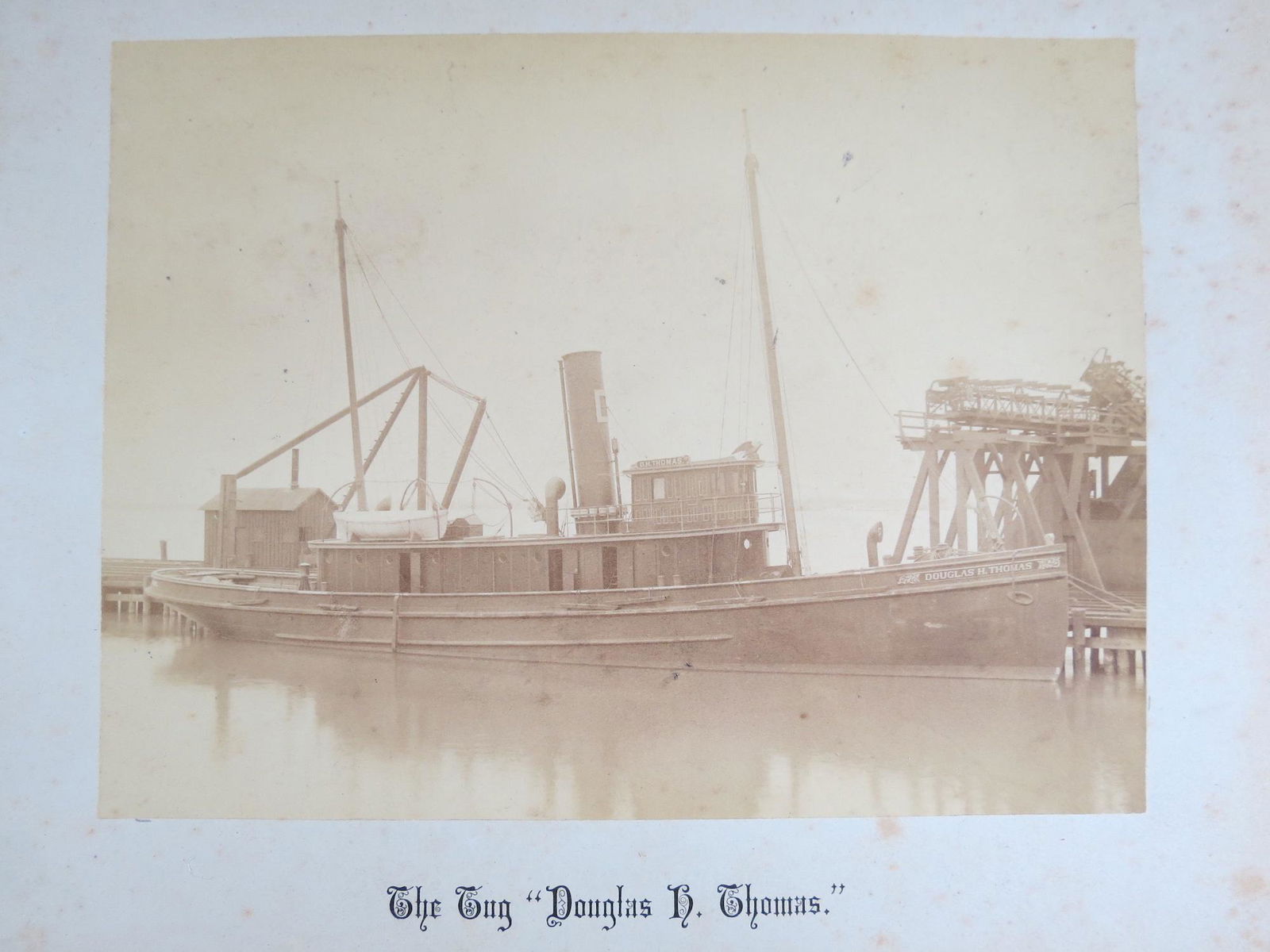 Admiral Perry Tug Boat Douglas H Thomas Mounted Photo (1 of 5)