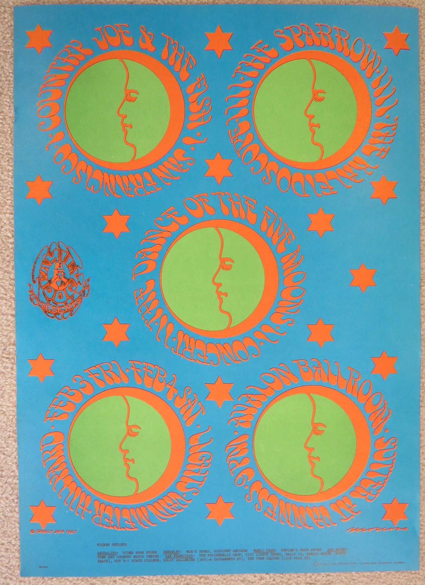 1967 COUNTRY JOE & THE FISH AVALON BALLROOM CONCERT (1 of 4)