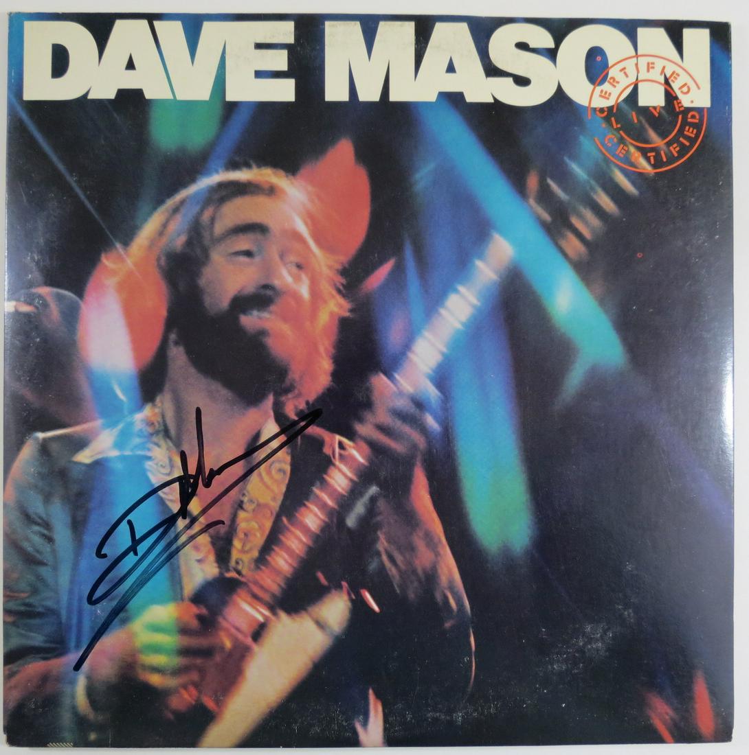 Dave Mason Hand Signed Autographed LP (1 of 2)