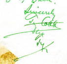 Ty Cobb Double Signed 6-Page Handwritten Letter