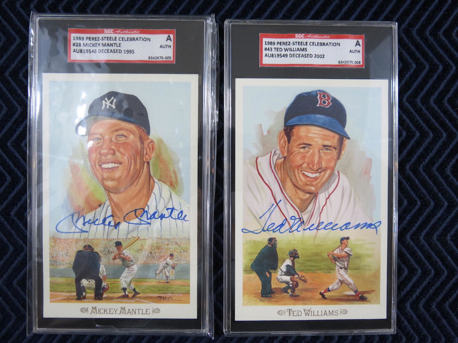 Perez-Steele Baseball Celebration Set w/ 38 Autographs (1 of 20)