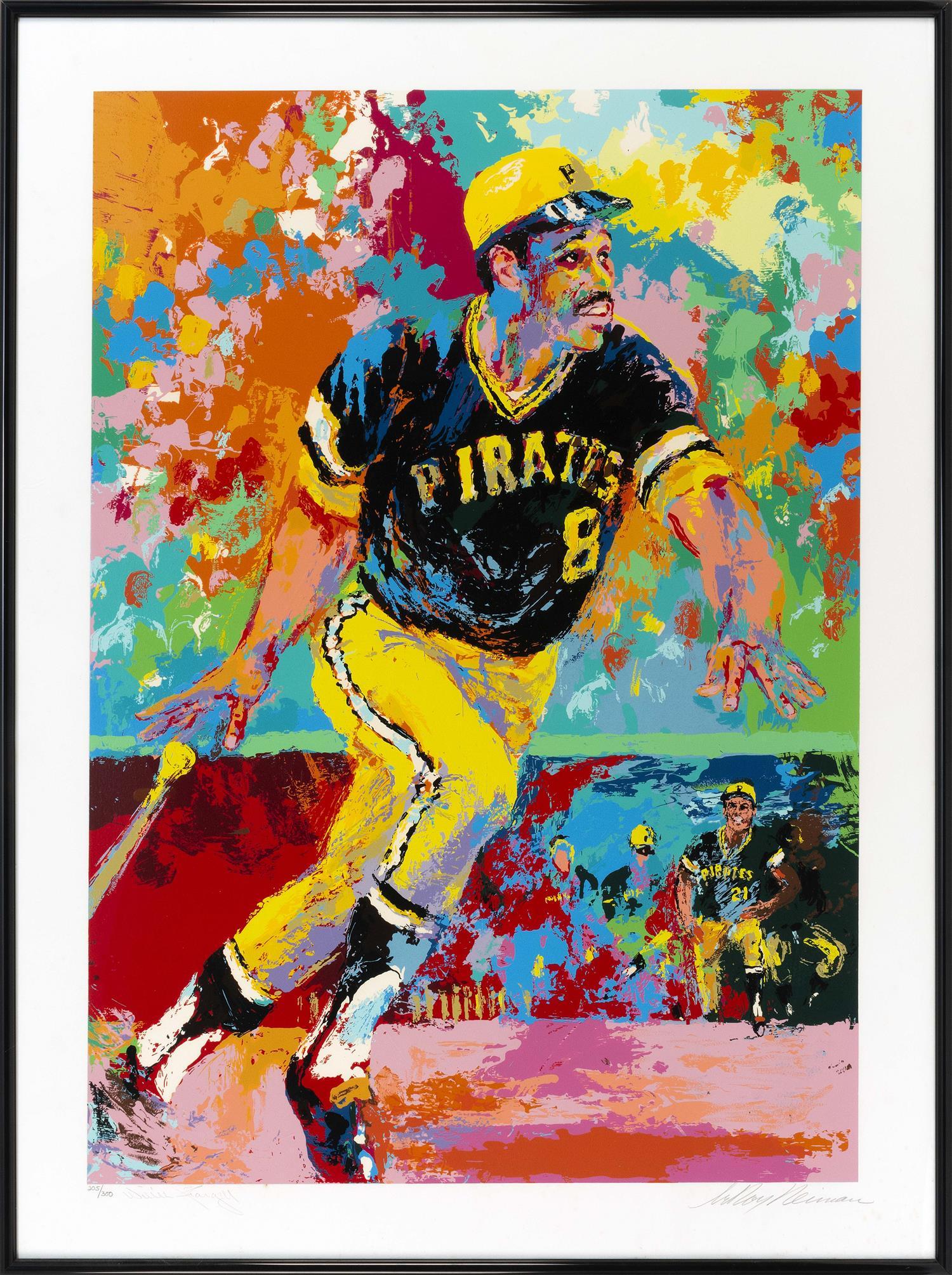 Willie Stargell Lithograph by Leroy Neiman #205/300 (1 of 6)