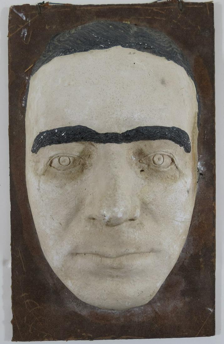 Moe Berg Plaster Life Mask from Moe Berg Estate (1 of 5)