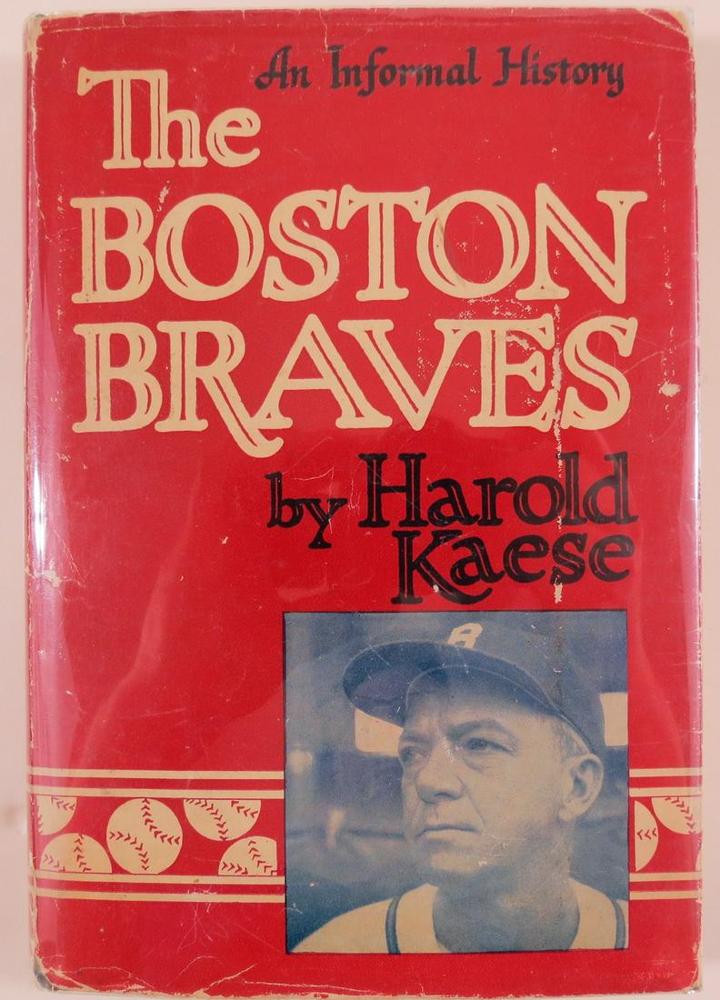 The Boston Braves Multi-Signed Hardcover Book (1 of 4)