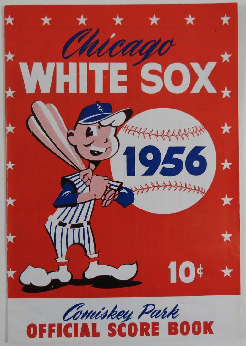 1956 Mickey Mantle 50th Home Run Baseball Program (1 of 3)