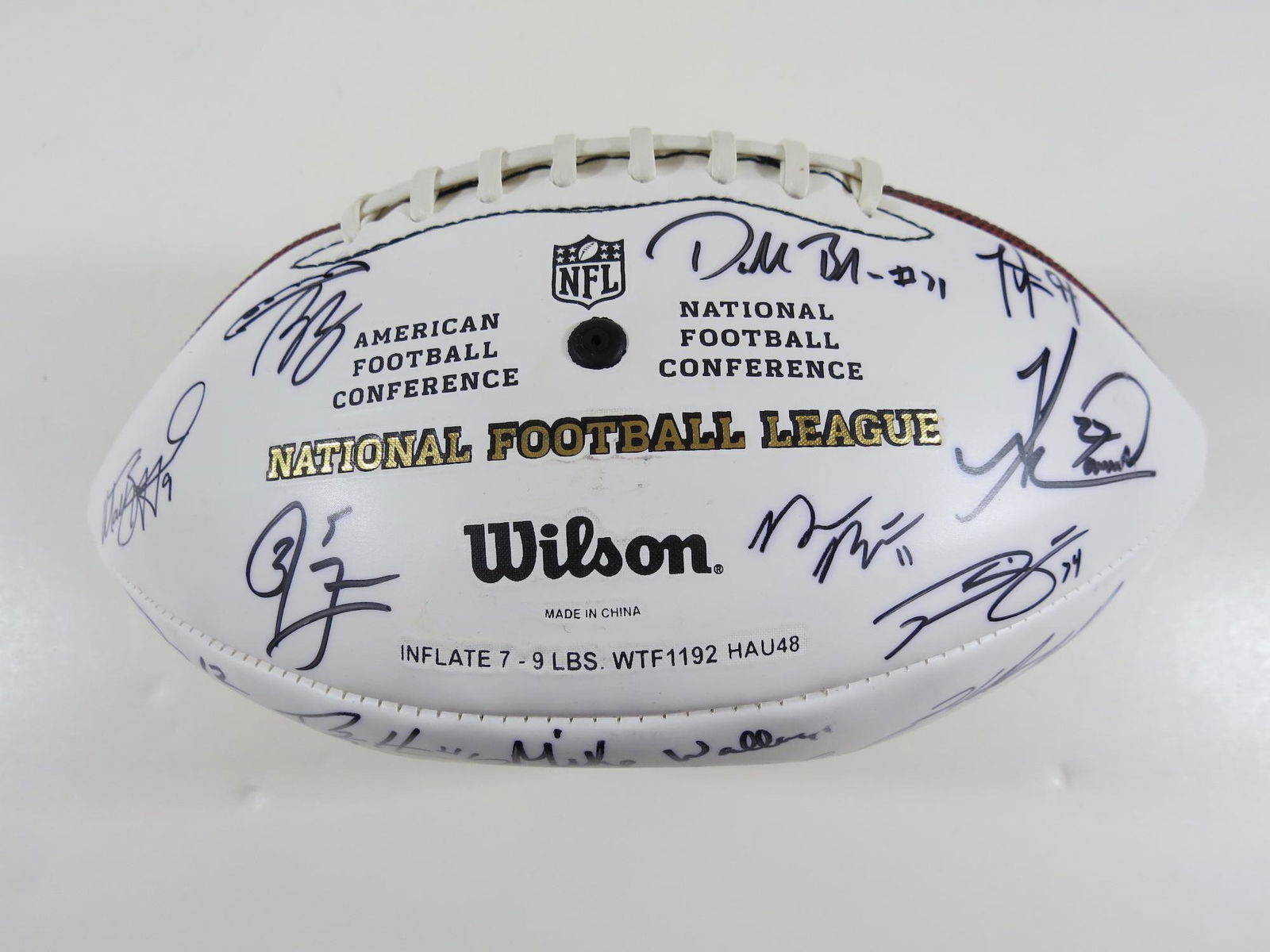2009 Rookie Premiere Signed Football - 34 Signatures (1 of 5)