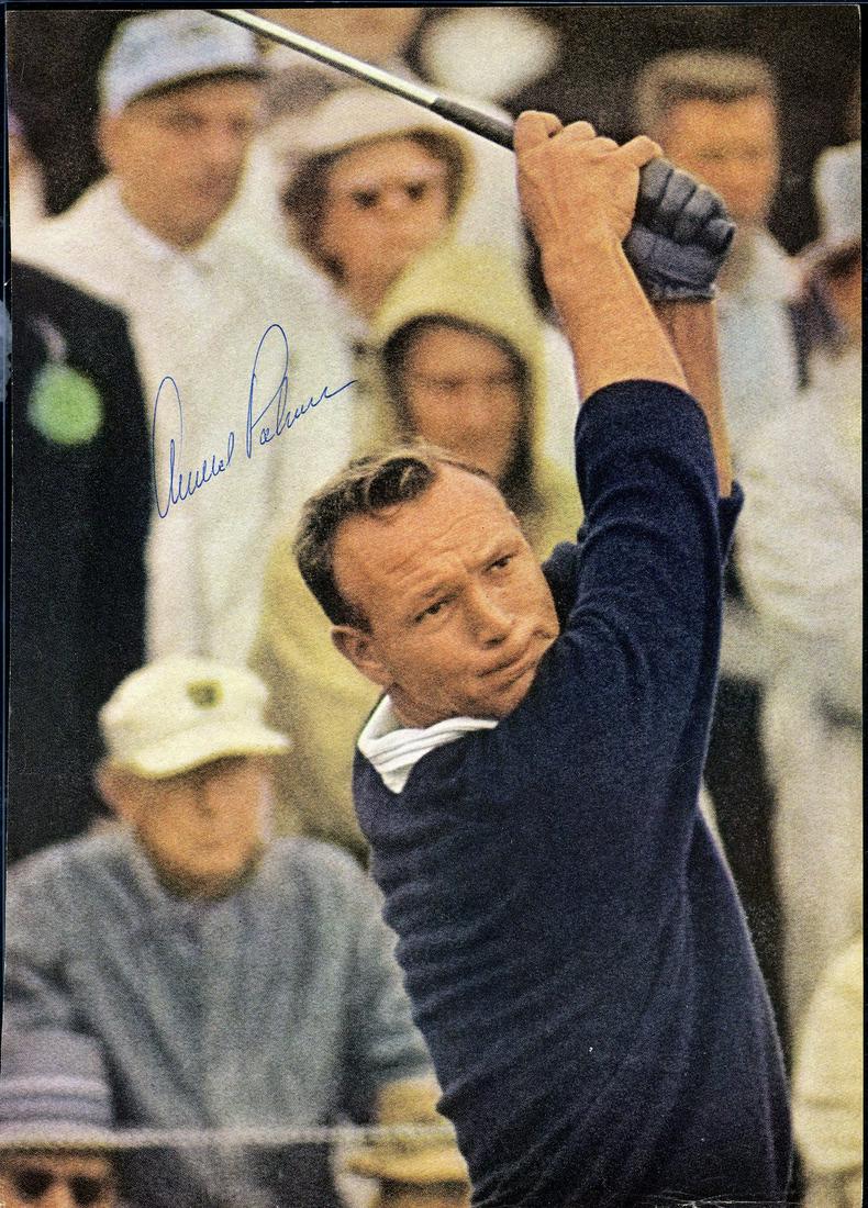 Arnold Palmer Vintage Signed Photograph PSA/DNA (1 of 2)