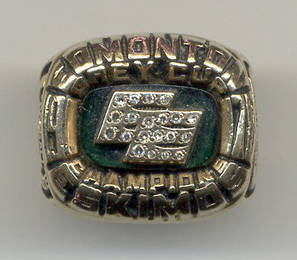 1: 1978 Edmonton Eskimos CFL Championship Ring