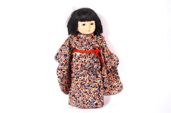 Doll Given as a Present by The Beatles John Lennon: 15'' doll of a Japanese girl wearing Kimono. Comes with an LOA from Caitlin Hair who received the doll as a present for Christmas in 1978 from John and Yoko. The Hair family relationship with John Len