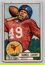 1951 BOWMAN Tom Landry Football Card