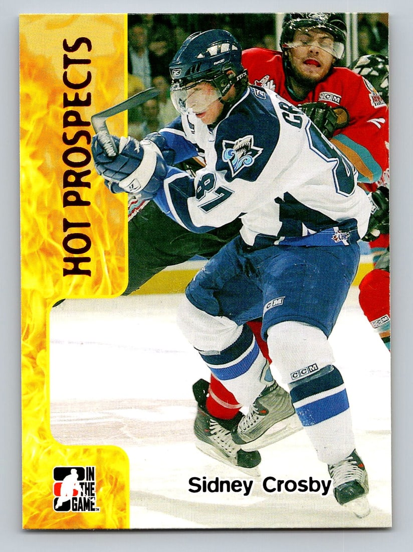 2005-06 HEROES Sidney Crosby Rookie Hockey Card: MINT