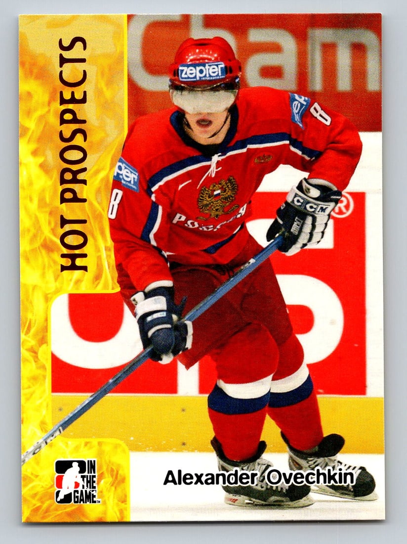 2005 Alexander Ovechkin Rookie Hockey Card (1 of 2)
