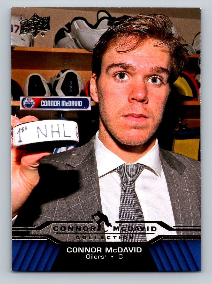 2015 UPPER DECK Connor McDavid Rookie Hockey Card (1 of 2)