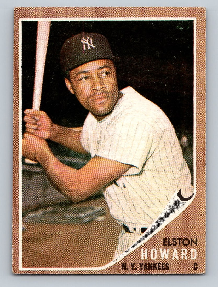 1962 TOPPS Elston Howard Baseball Card (1 of 2)
