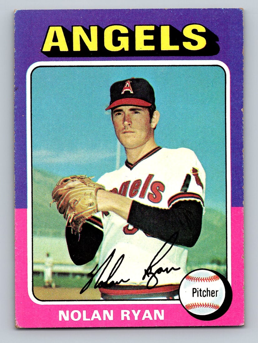 1975 TOPPS Nolan Ryan Baseball Card (1 of 2)