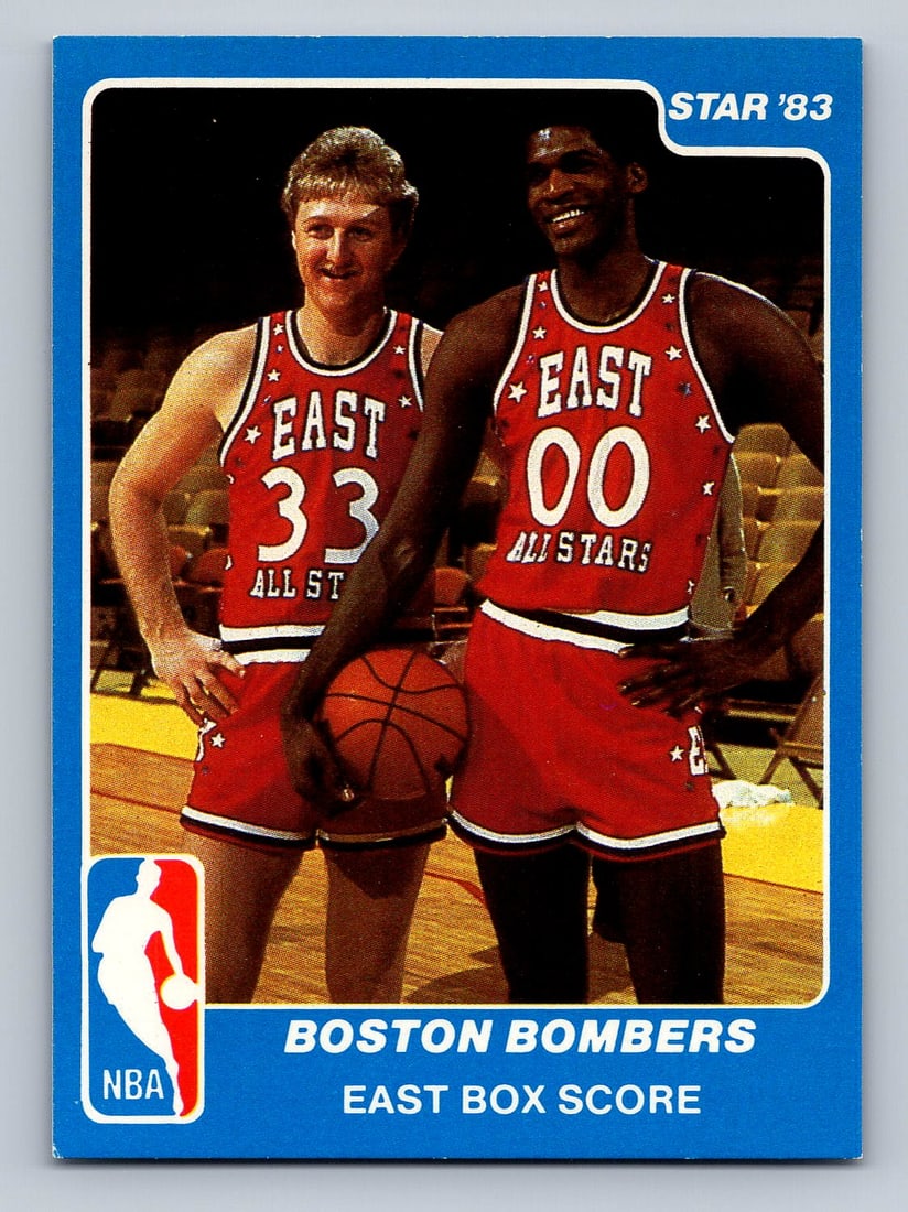 1984 Star Co Boston Bombers Basketball Card (1 of 2)