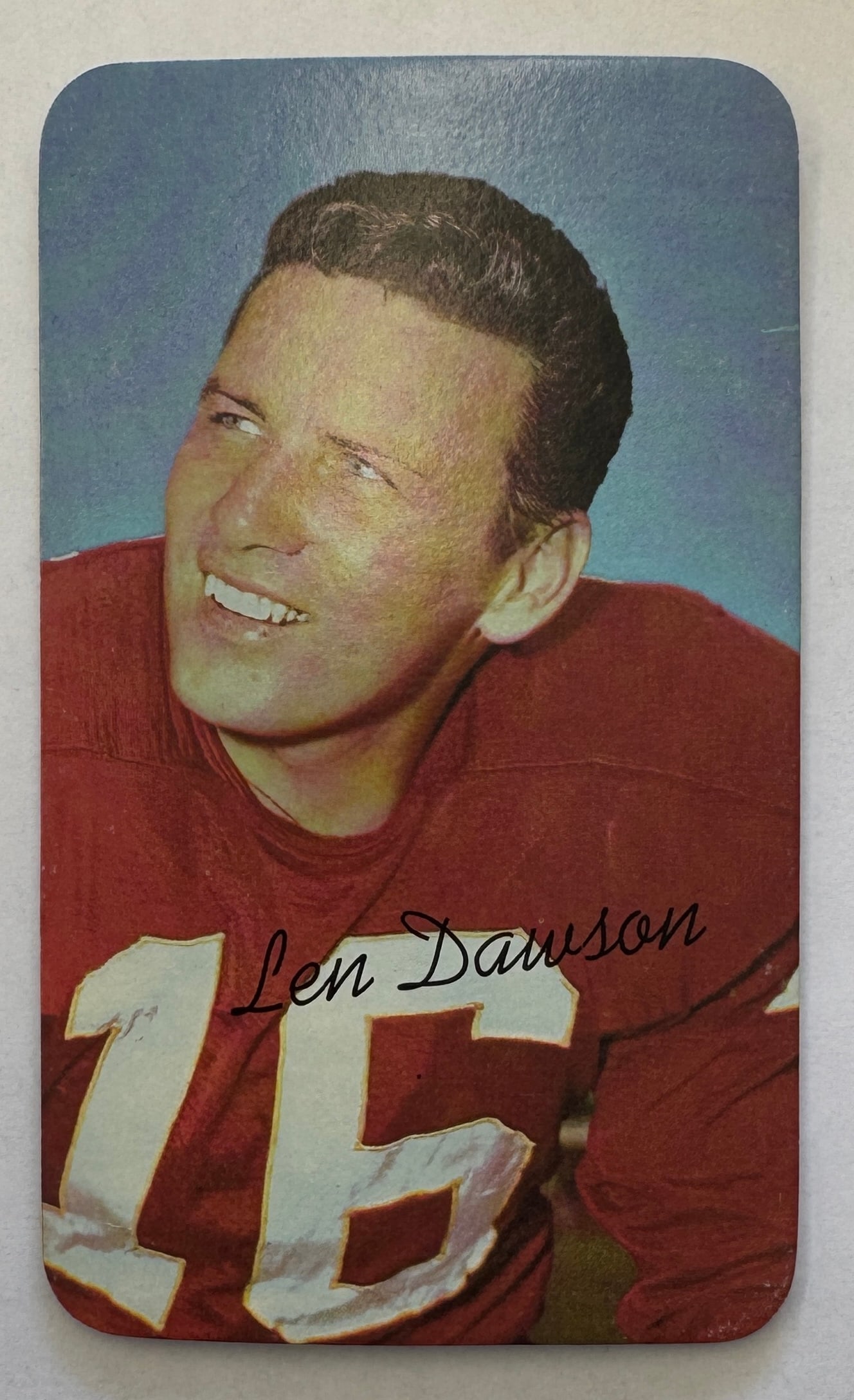 1970 Topps Super Len Dawson Football Card #4 (1 of 2)