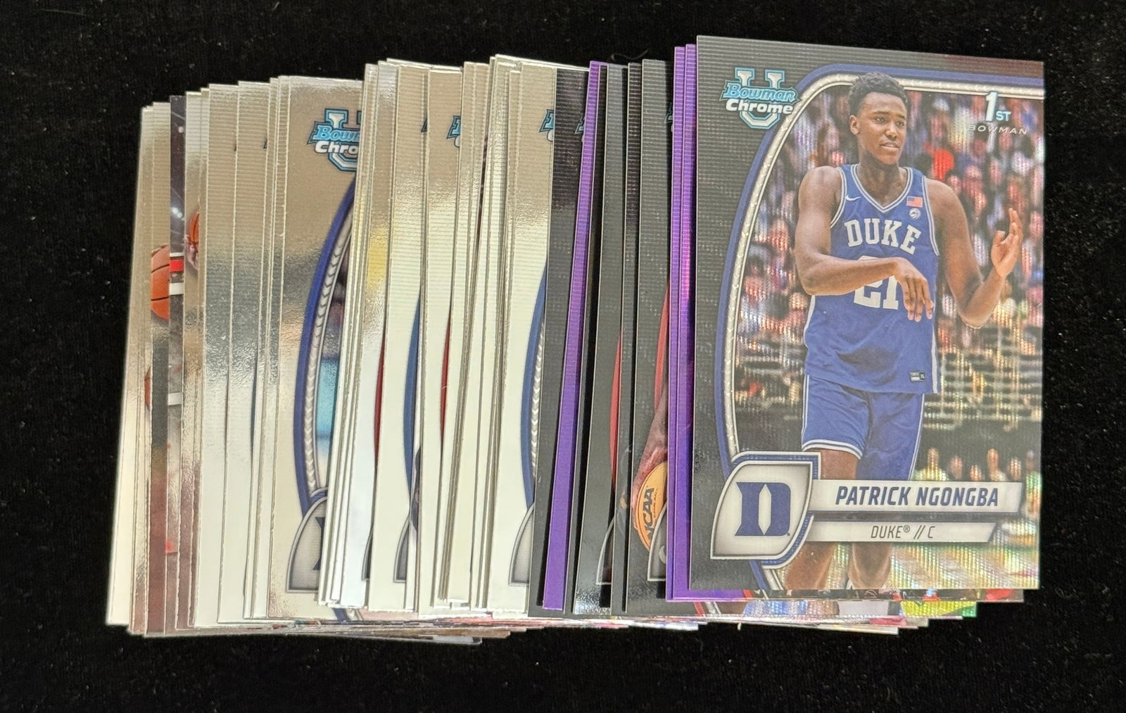 (44) 2025 Bowman Chrome U Men’s Basketball Card Lot (1 of 5)