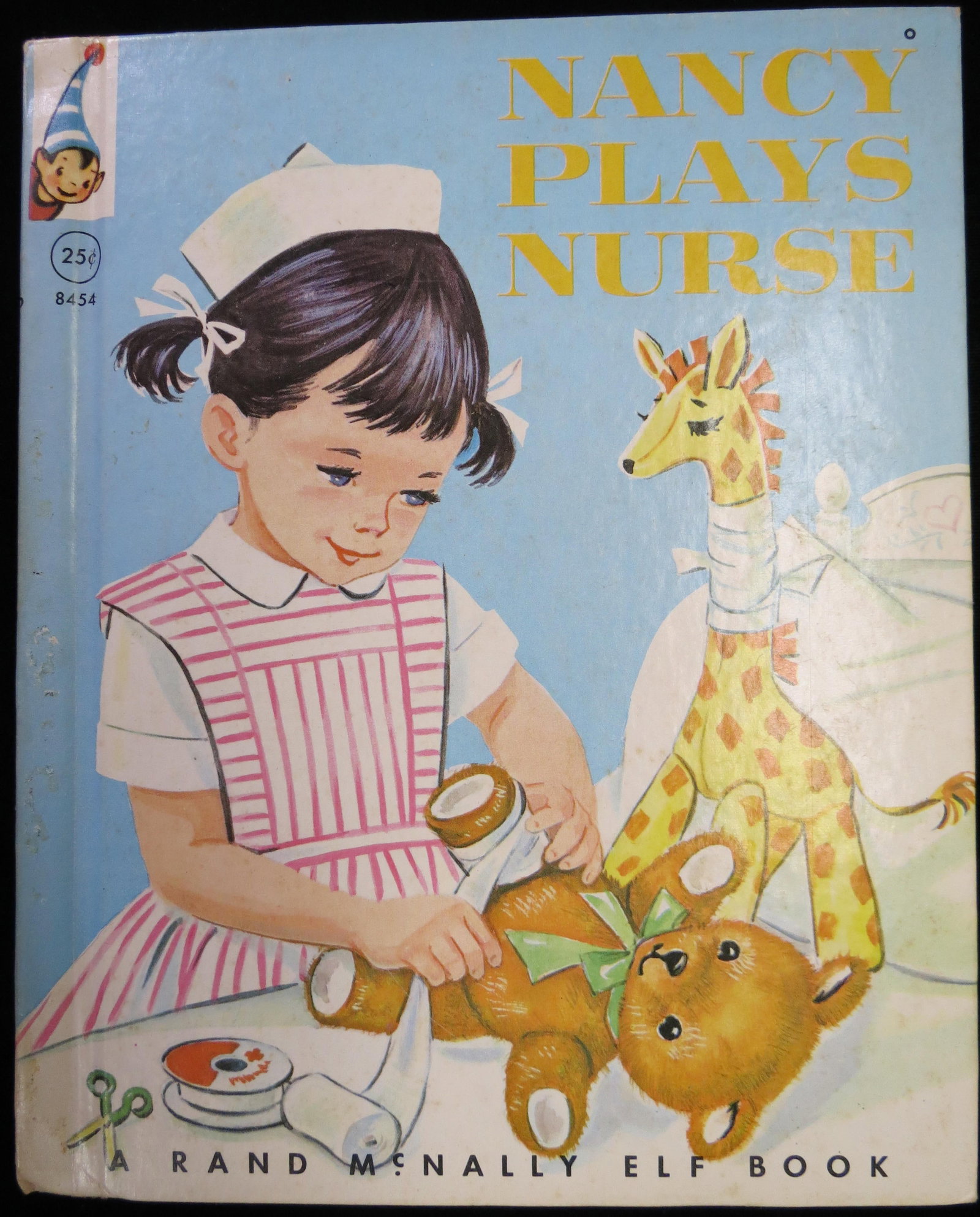 1965 Nancy Plays Nurse Hardcover Children's Book Rand McNally: No writing. Near Fine. We offer in house shipping for this item or you can arrange to pick it up at our South Chatham Cape Cod office. Just let us know at the close of the auction and we will remove s