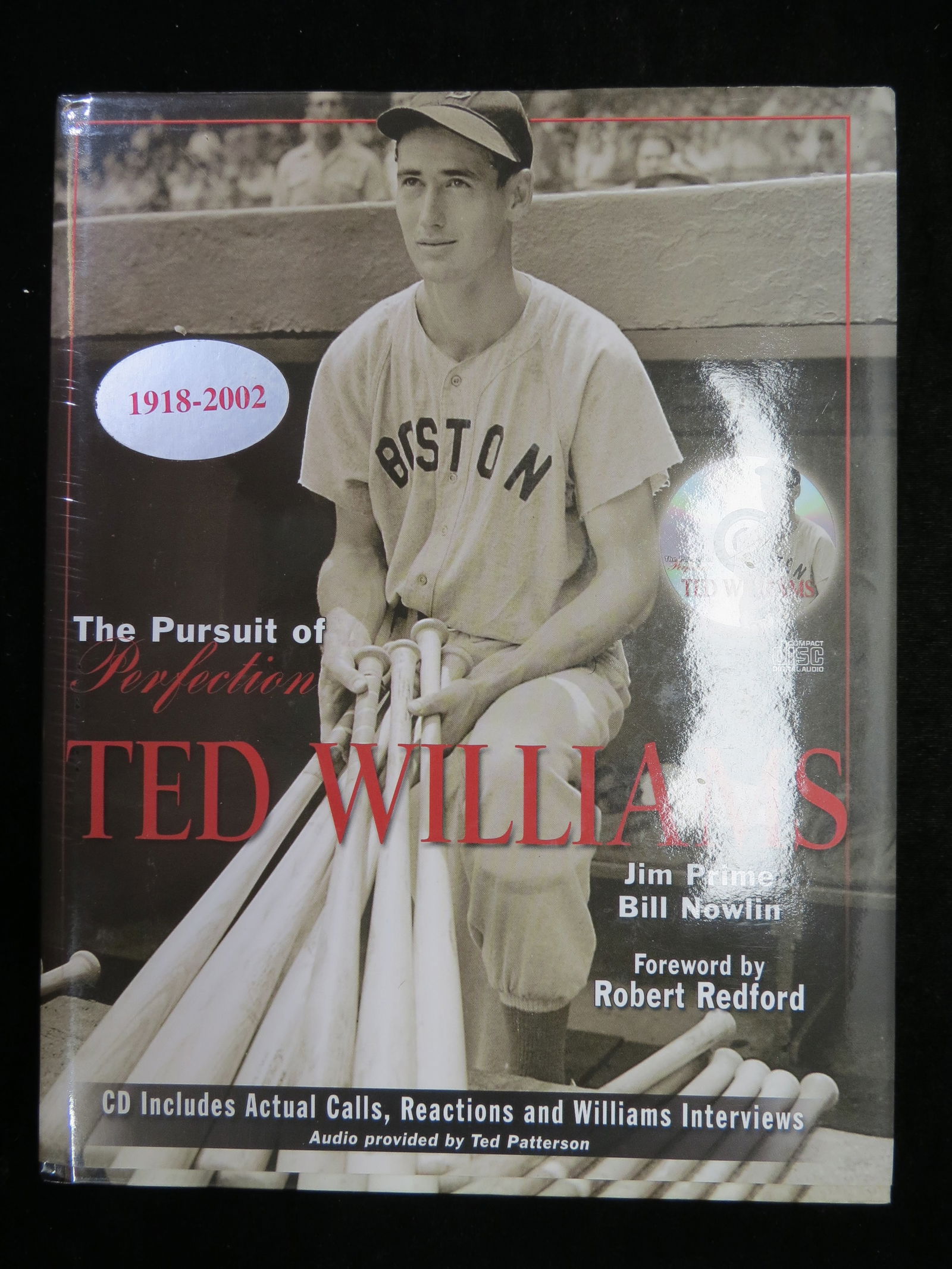 Ted Williams: The Pursuit of Perfection Baseball Hardcover Book (1 of 3)