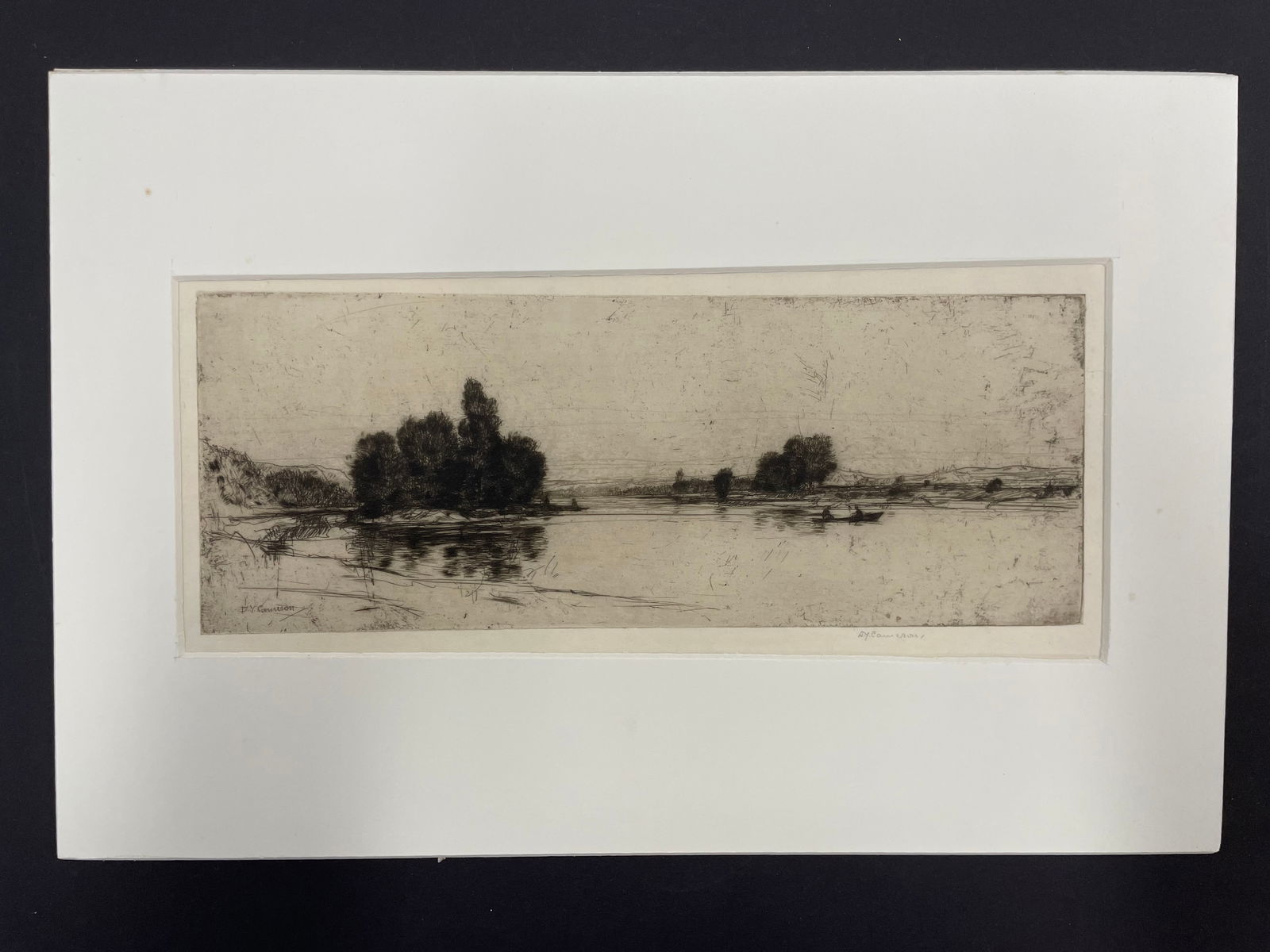 Vintage D.Y. CAMERON Signed Etching (1 of 5)