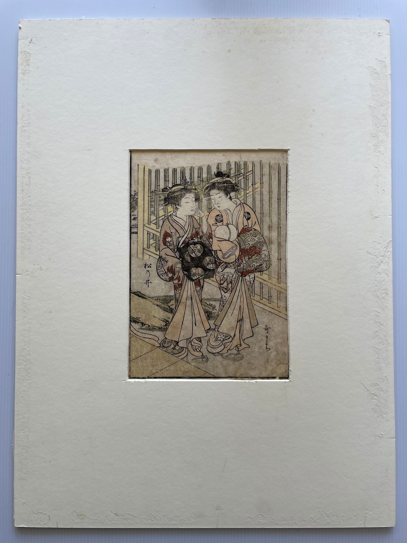 19th Century Shunko Katsukawa Japanese Woodblock Print #9 (1 of 6)