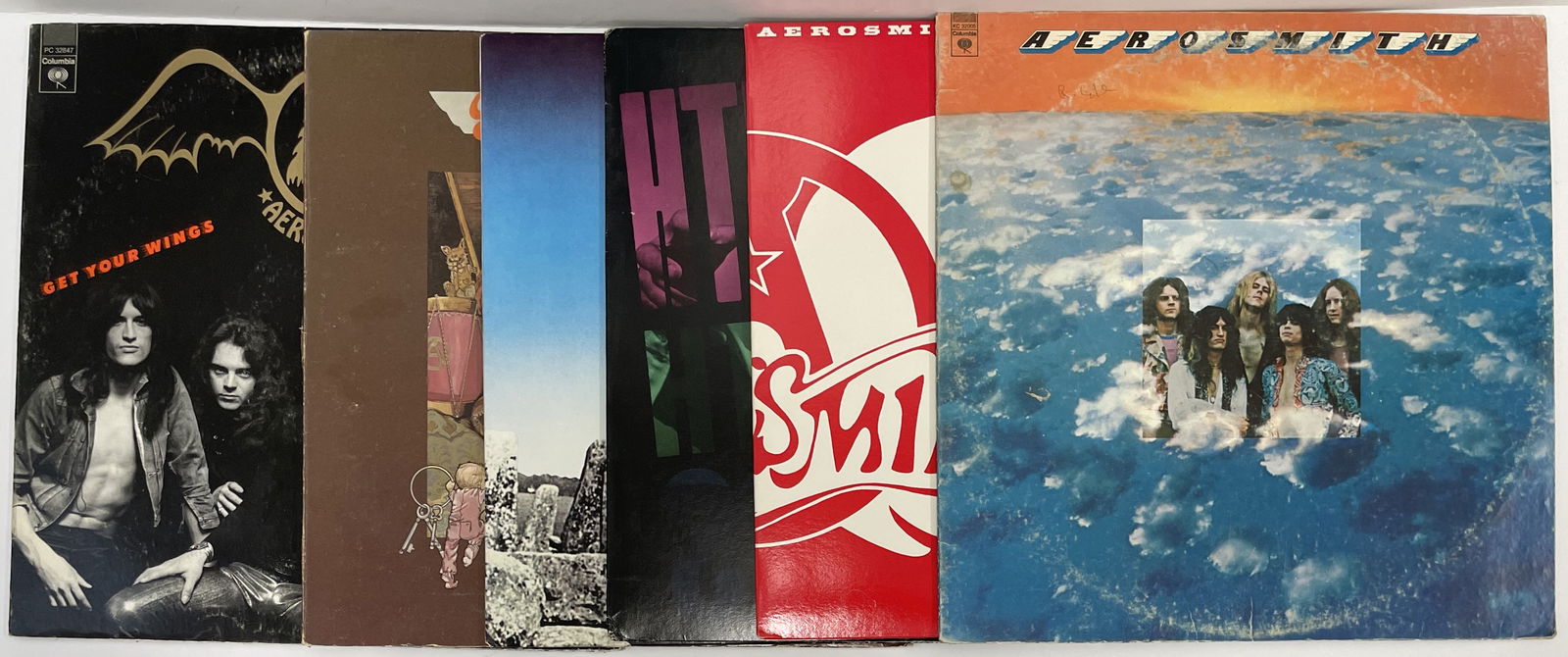 (6) AEROSMITH Record Albums (1 of 7)