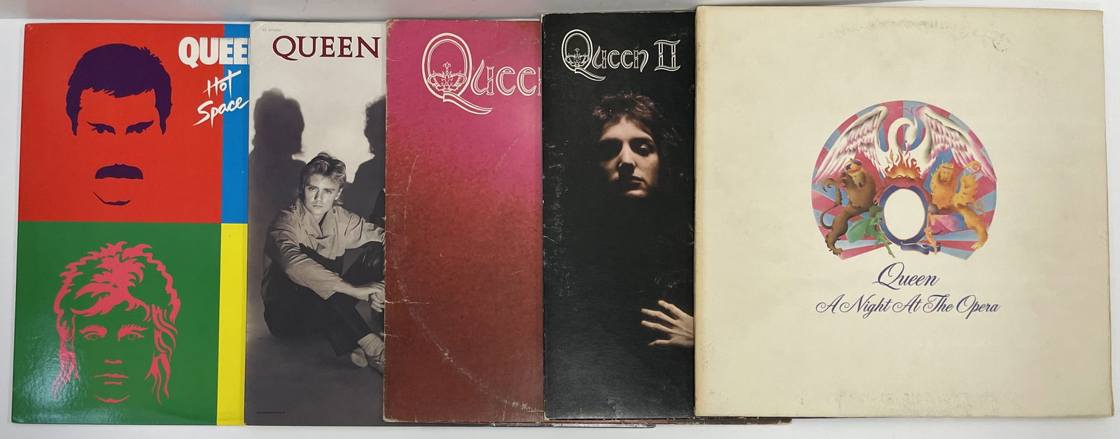 (5) QUEEN Record Albums (1 of 6)