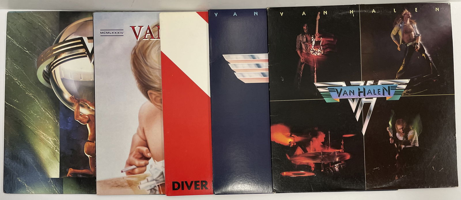 (5) VAN HALEN Record Albums (1 of 6)