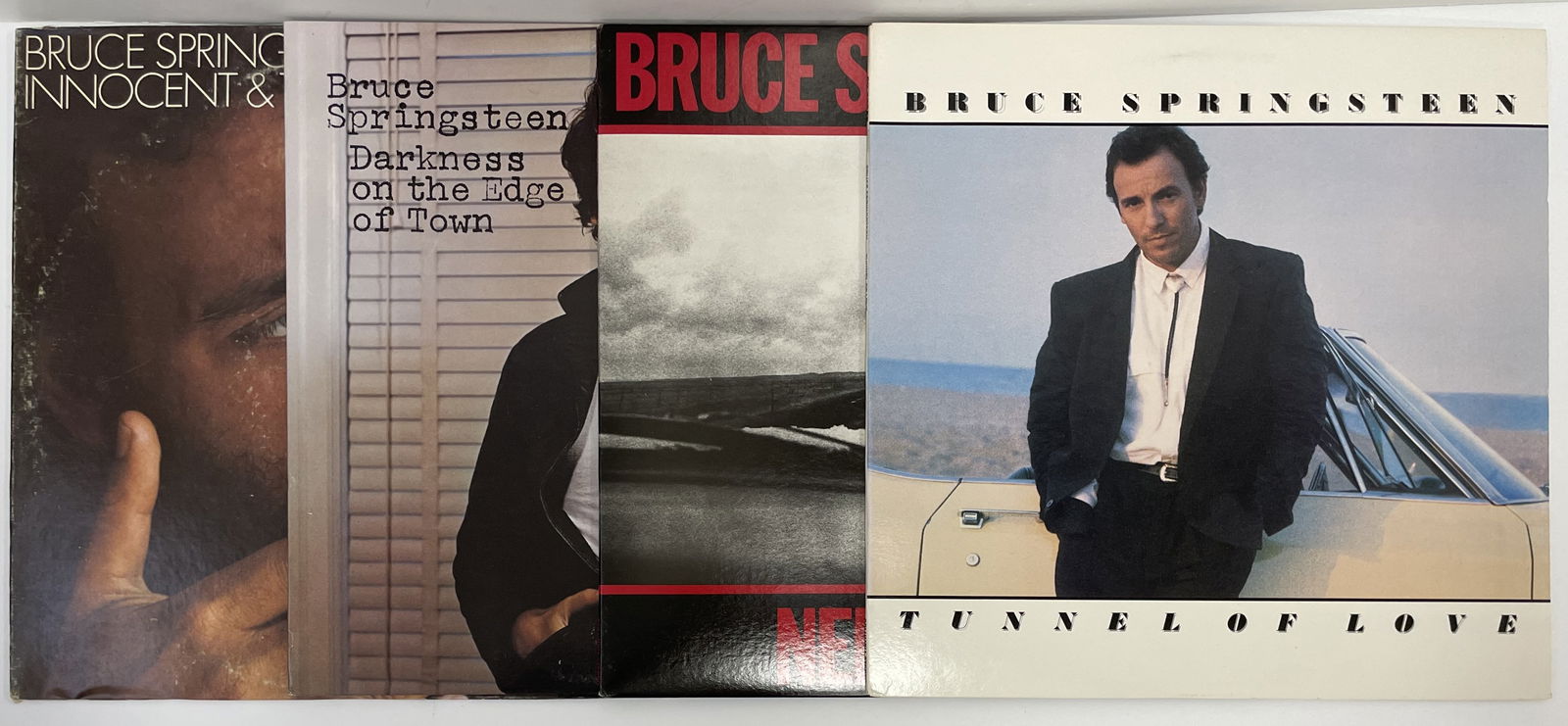 (4) BRUCE SPRINGSTEEN Record Albums (1 of 5)