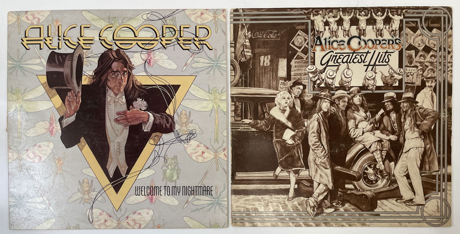 (2) ALICE COOPER Record Albums (1 of 3)