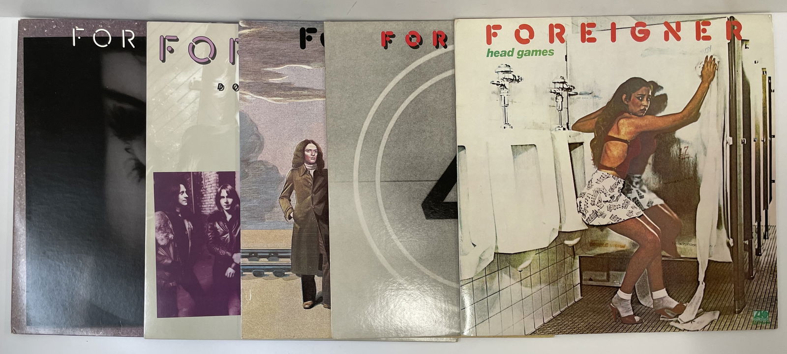 (5) FOREIGNER Record Albums (1 of 6)