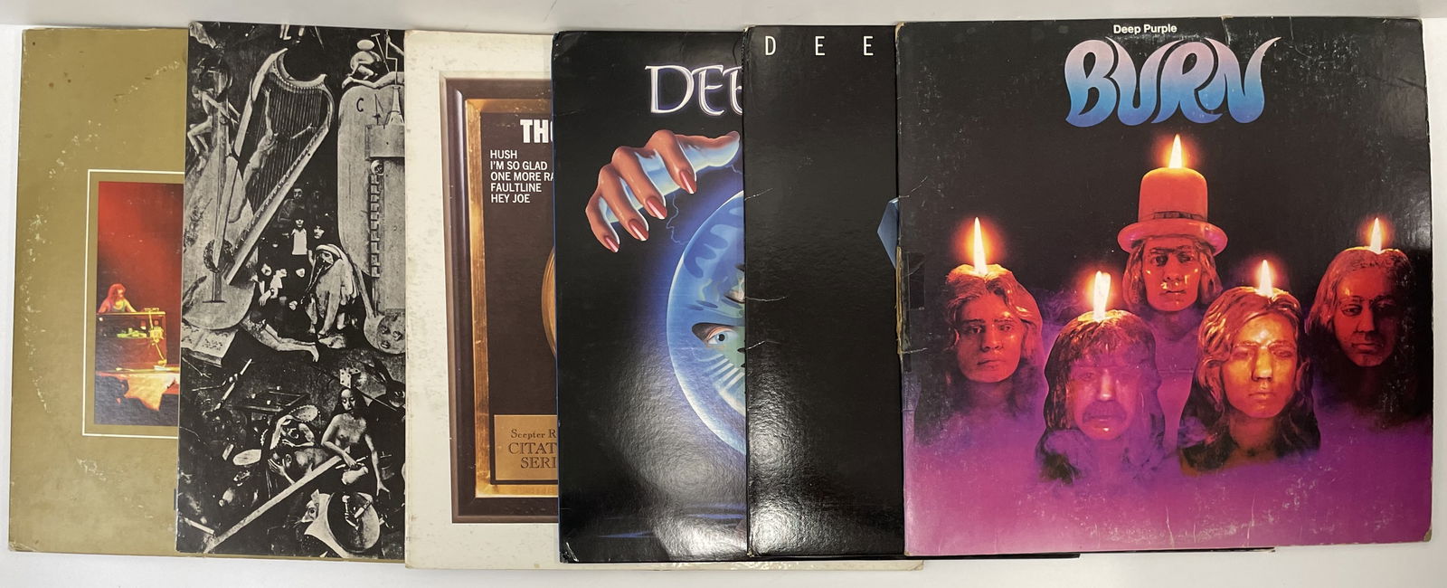 (6) DEEP PURPLE Record Albums (1 of 7)