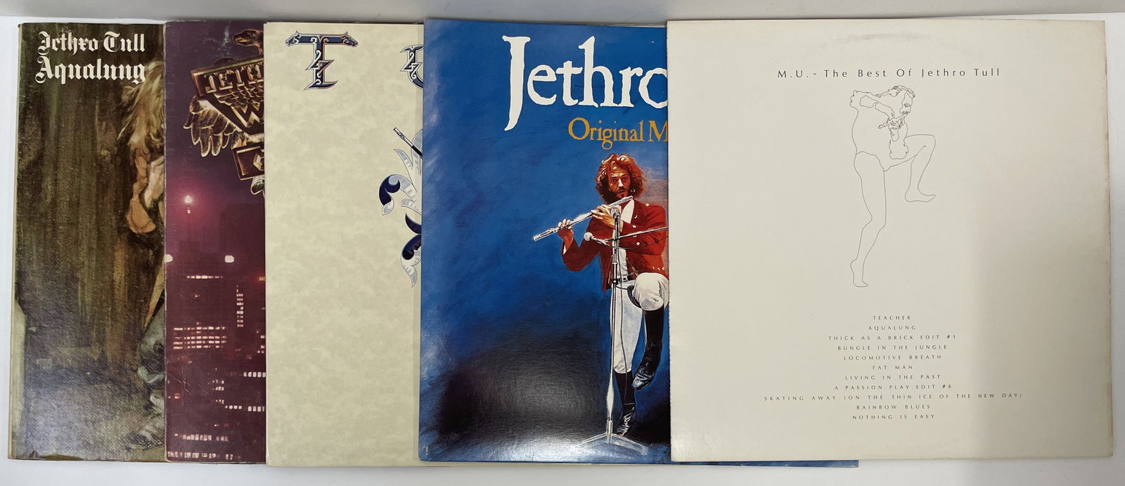 (5) JETHRO TULL Record Albums (1 of 6)