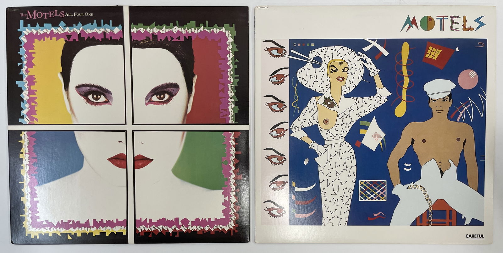 (2) THE MOTELS Record Albums (1 of 3)