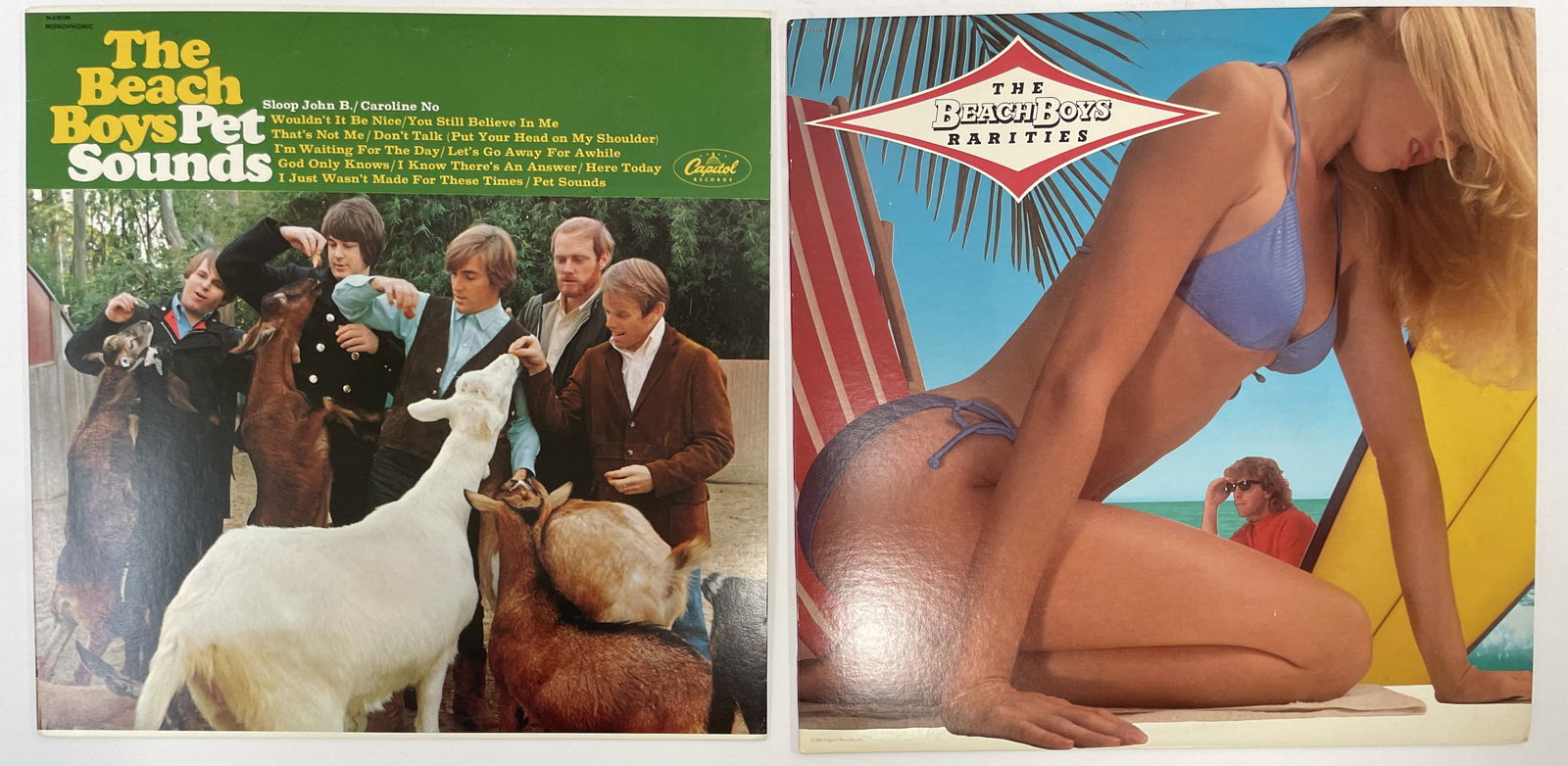 (2) BEACH BOYS Record Albums (1 of 3)