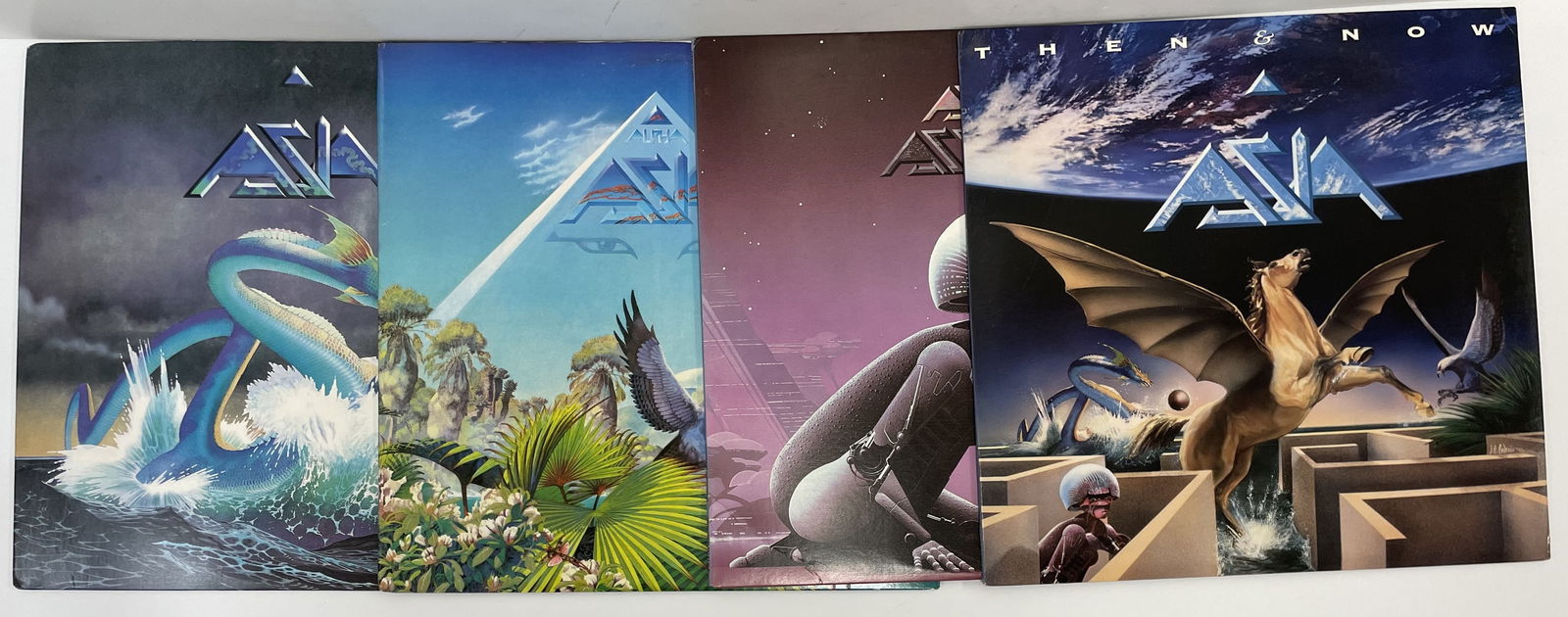 (4) ASIA Record Albums (1 of 5)