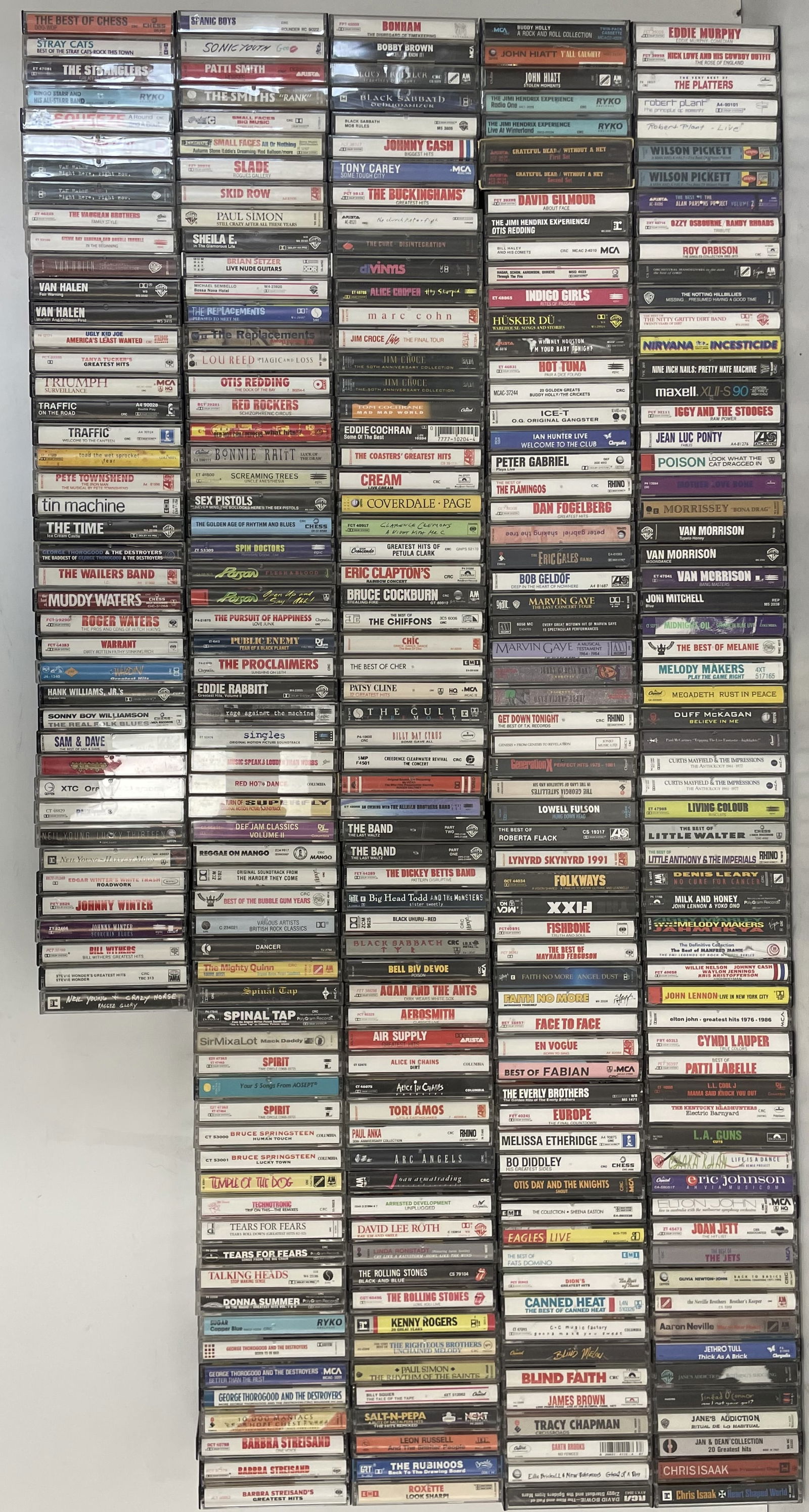Large Collection of (Over 275) Assorted Cassette Tapes (1 of 4)